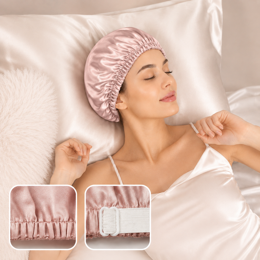 The Ultimate Adjustable Silk Bonnet - Voluminous Fit
