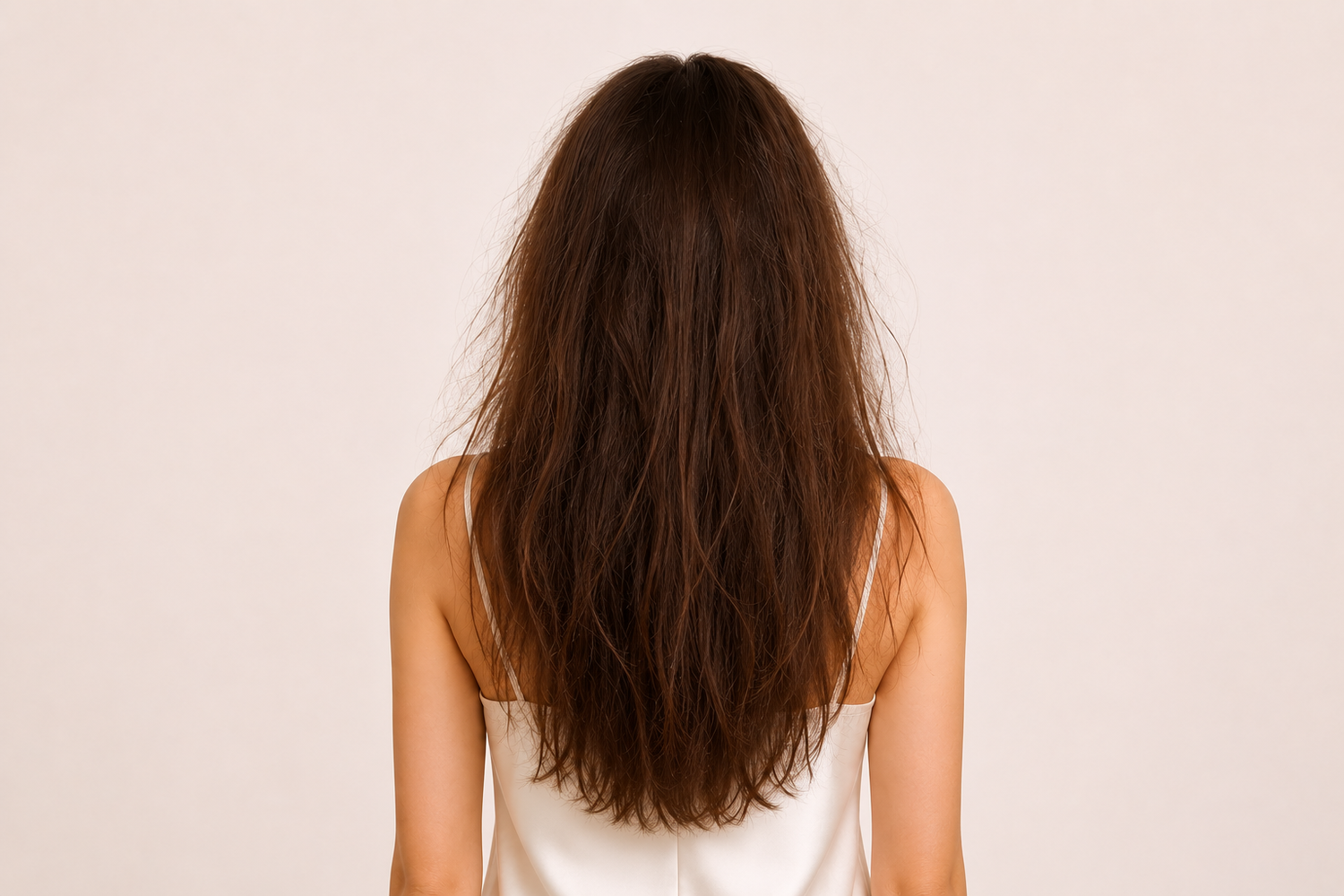 Waking up with frizzy hair in the morning