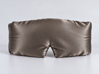 Moonstone Grey 100% Mulberry Silk 3D Eye Mask