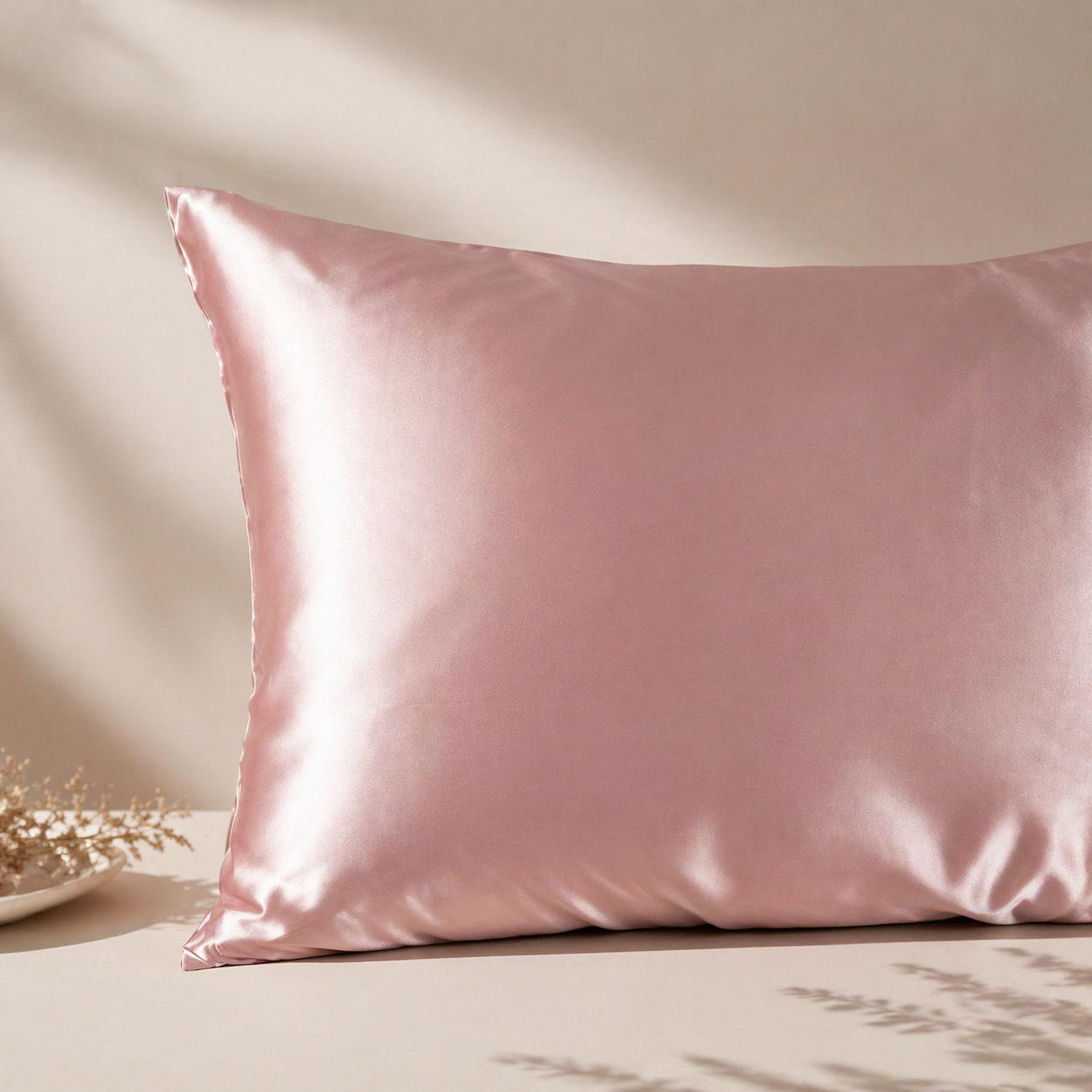 Pink mulberry silk pillowcase made from 22 momme pure mulberry silk nz