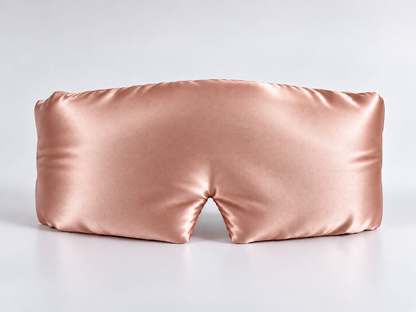 Rose Gold Glow 100% Mulberry Silk 3D Eye Mask