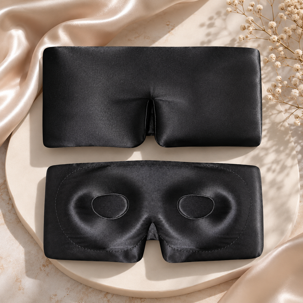 Sapphire night 3D mulberry silk eye mask