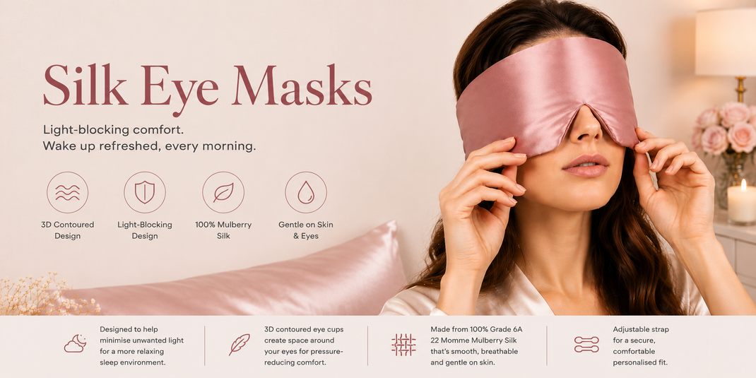 Luxury 3D Mulberry Silk Eye Mask